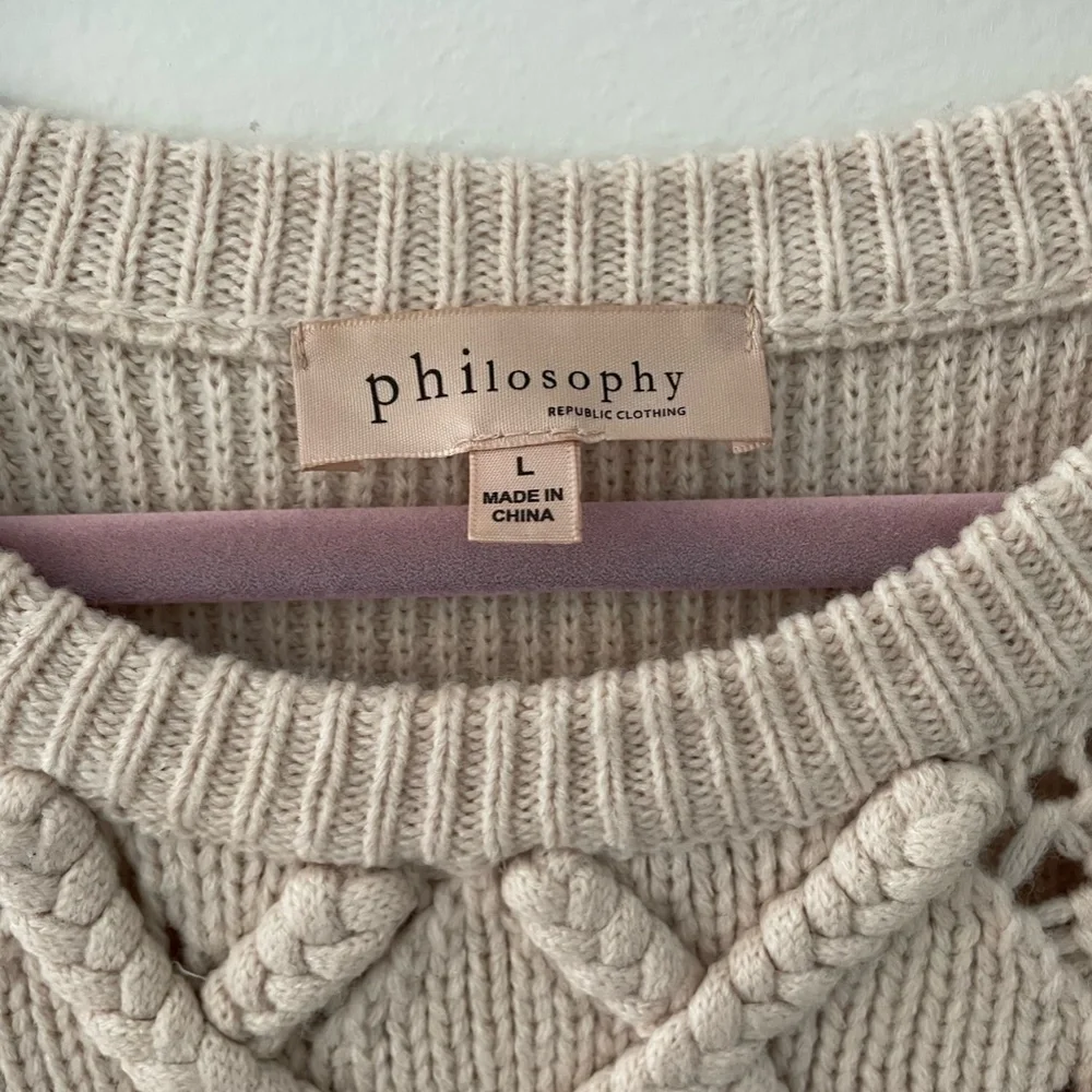 Philosophy, Size L, Pink - Picture 2 of 2